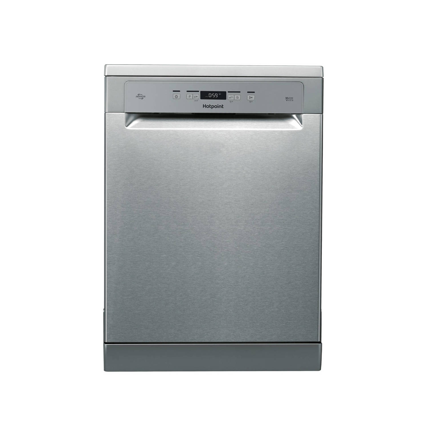 Hotpoint Full Size Dishwasher - Stainless Steel - 0