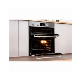 Indesit Aria IDU6340WH Electric Built-under Oven in White - 1