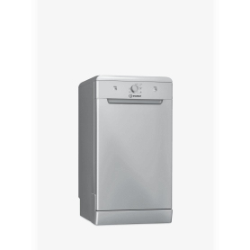 Indesit DSFE1B10SUK Slimline Dishwasher in Silver