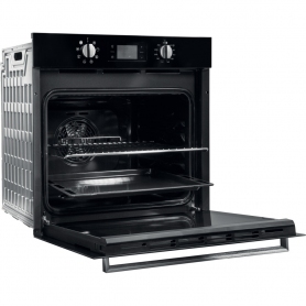 Indesit Built In Electric Single Oven Black - 1