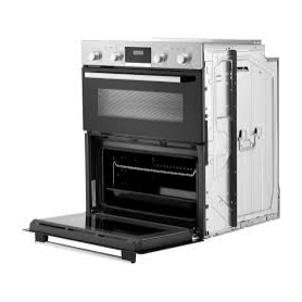 Serie 2 NBS113BR0B Built-under double oven Stainless steel NBS113BR0B - 1