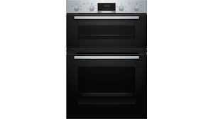 Bosch Serie 2 MHA133BR0B Built In Electric Double Oven - Stainless Steel - A/B Rated thumbnail image