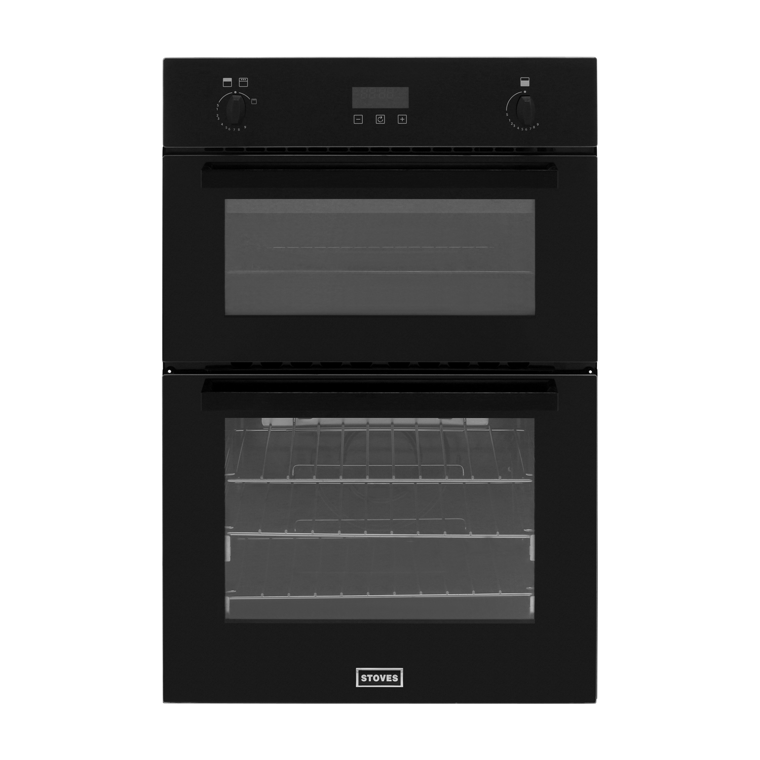 Stoves Built In Gas Double Oven Black - 0