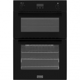 Stoves Built In Gas Double Oven Black